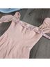 BHLDN 100% Polyester Pink Cocktail Dress Size 4 - photo 5