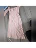 BHLDN 100% Polyester Pink Cocktail Dress Size 4 - photo 9