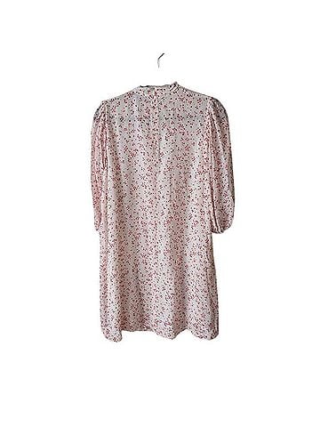 Ganni Floral Georgette Mini Casual Dress (view 2)
