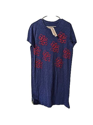 Philosophy Embroidered T-shirt Dress Casual Dress (view 1)