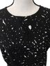 Ann Taylor Print Black White Sleeveless Blouse Size M - photo 1