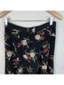 Alfred Dunner 100% Polyester Floral Black Multi Color Casual Skirt Size 8 - photo 7