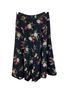 Alfred Dunner 100% Polyester Floral Black Multi Color Casual Skirt Size 8 - photo 2