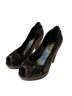 Be&D 100% Leather Black Heels Size EU 35 - photo 1