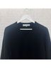 Neiman Marcus 100% Cashmere Solid Black Cashmere Pullover Sweater Size L - photo 13