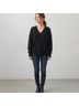 Neiman Marcus 100% Cashmere Solid Black Cashmere Pullover Sweater Size L - photo 3