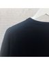 Neiman Marcus 100% Cashmere Solid Black Cashmere Pullover Sweater Size L - photo 6