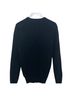 Neiman Marcus 100% Cashmere Solid Black Cashmere Pullover Sweater Size L - photo 2
