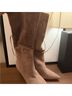 Steve Madden 100% Suede Tan Boots Size 7 - photo 4