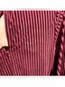 Lulus 95% Polyester 5% Spandex 100% Polyester Stripes Burgundy Bodysuit Size S - photo 5