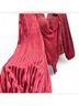 Lulus 95% Polyester 5% Spandex 100% Polyester Stripes Burgundy Bodysuit Size S - photo 4