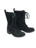 L.L.Bean 100% Suede Black Boots Size 7 - photo 1
