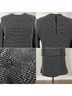 White + Warren Tweed Black White Wool Dress Size S - photo 11