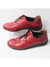 Paul Green 100% Leather Red Sneakers Size 8 - photo 4