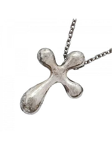 Tiffany & Co. Tiffany & Co. Small Cross Necklace, Sterling Silver 925, Women's (view 1)