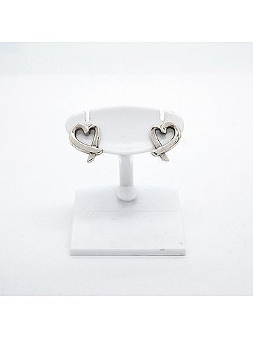 Tiffany & Co. Tiffany & Co. Loving Heart Sterling Silver Earrings for Women (view 2)
