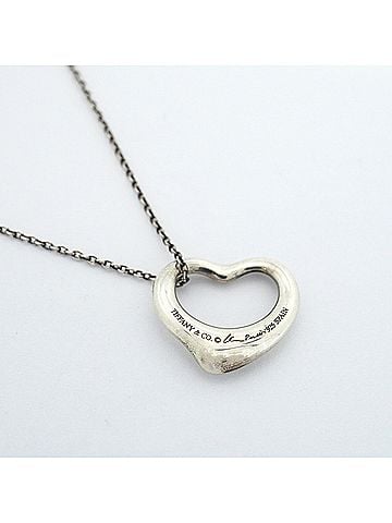Tiffany & Co. Tiffany & Co. Heart Necklace, Sterling Silver 925, Women's (view 2)