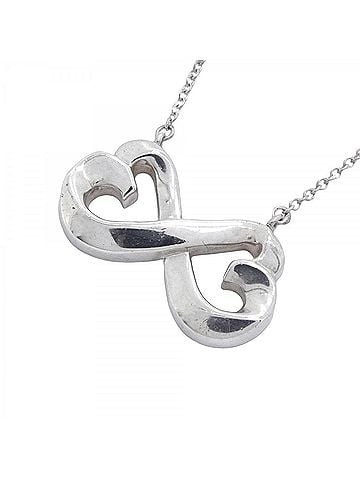 Tiffany & Co. Tiffany & Co. Double Loving Heart Necklace, Sterling Silver 925, Women's (view 1)