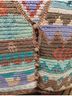 Peruvian Connection 100% Pima Cotton Aztec Or Tribal Print Multi Color Cardigan Size L - photo 4