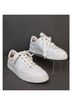 AGL 100% Leather Solid White Sneakers Size 8 1/2 - photo 10