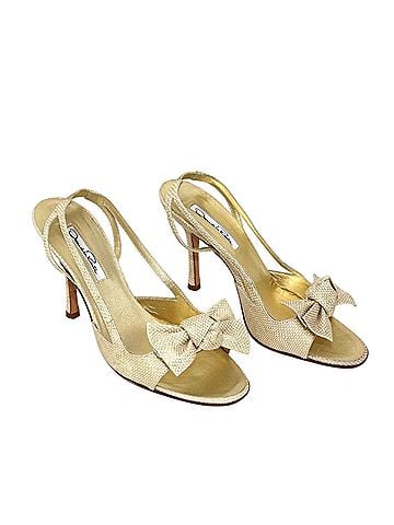 Oscar De La Renta Slingback Heels (view 2)