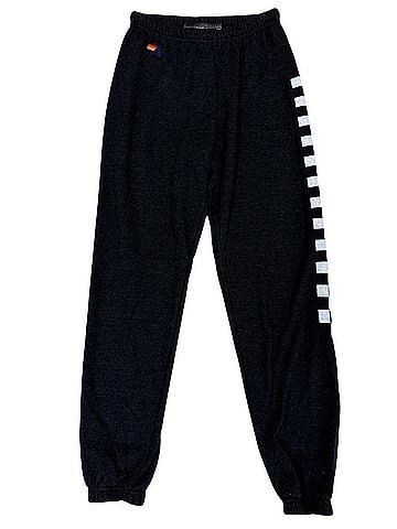 Aviator Nation Check Leg Track Pants (view 1)
