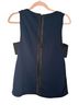 Rag & Bone Color Block Multi Color Black Blue Sleeveless Blouse Size M - photo 2