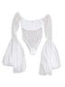 Dolls Kill Hearts White Bodysuit Size XXS - photo 1