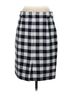 J.Crew Checkered-gingham Blue White Casual Skirt Size 2 - photo 2