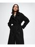 MNG 97% Cotton 3% Elastane 70% Polyester 30% Viscose 100% Polyester Black Trenchcoat Size S - photo 5
