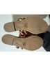 Cordani 100% Leather Gold Wedges Size EU 38 - photo 6