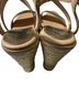 Cordani 100% Leather Gold Wedges Size EU 38 - photo 2