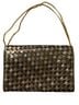 Morris Moskowitz 100% Leather Silver Gold Brown Leather Shoulder Bag One size - photo 2