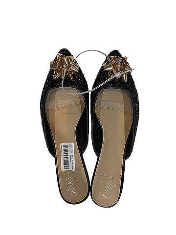 Antonio Melani Antonio Melani x The Nat Note Estrella Ornamental Bow Mule Flats (view 1)