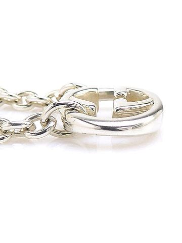 Gucci Gucci necklace, Interlocking G design, 925 sterling silver, men's and women's, e61917j (view 2)