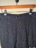 Ett:Twa 100% Viscose Polka Dots Blue White Shorts Size M - photo 4