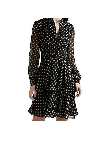 Tory Burch Seymour Silk Georgette Cocktail Dress (view 1)