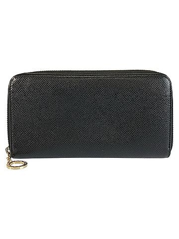 Bvlgari BVLGARI Bulgari Black Leather Long Wallet with Gold Hardware FG E16 280551 for Men (view 1)