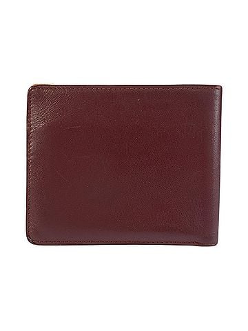 Cartier CARTIER Cartier Must Line Wine Red Bordeaux Leather Folding Wallet Billfold Men's (view 2)