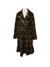 Torrid 100% Polyester Plaid Brown Yellow Black Coat Size 3X - photo 1