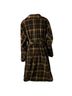 Torrid 100% Polyester Plaid Brown Yellow Black Coat Size 3X - photo 3