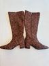 Comfort Ease 100% Synthetic Animal Print Brown Black Boots Size 11 - photo 4