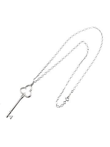 Tiffany & Co. Tiffany & Co. Clover Key Necklace, 51cm, Sterling Silver (SV 925) Necklace (view 2)