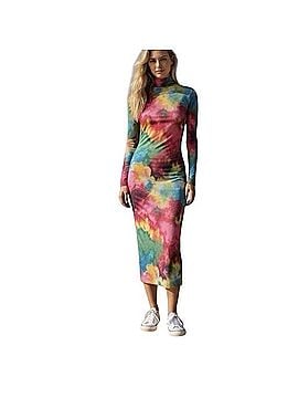dresses women long evening gown Wholesale Evening Gowns Shiny Long Sleeve Empire Waist Floor Length