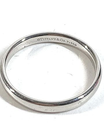 Tiffany & Co. TIFFANY&Co. Tiffany & Co. Accessories Jewelry Platinum Ring Pt950 Men's Silver 2 (view 1)