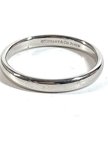 Tiffany & Co. TIFFANY&Co. Tiffany & Co. Accessories Jewelry Platinum Ring Pt950 Men's Silver 2 (view 2)