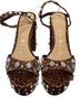 Gianni Bini Animal Print Brown Black Heels Size 10 - photo 1