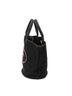 Prada Black Large Canapa Bucket Tote  One size - photo 4
