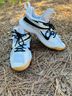 Nike White Black Yellow Sneakers Size 12 - photo 5