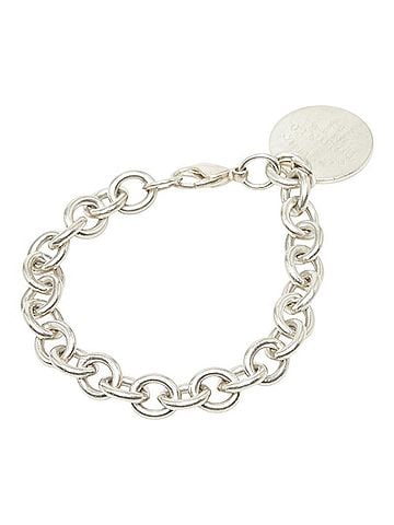 Tiffany & Co. Tiffany & Co. Return to Round Tag Chain Bracelet, SV925 Silver, Women's. (view 2)